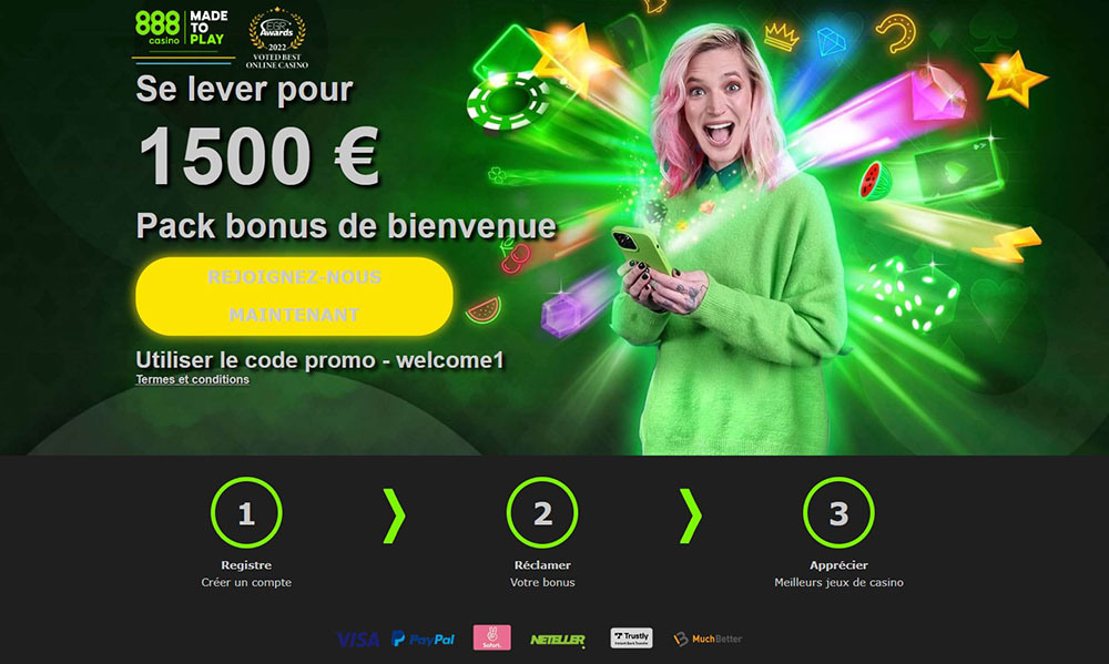 888 Casino Bonus