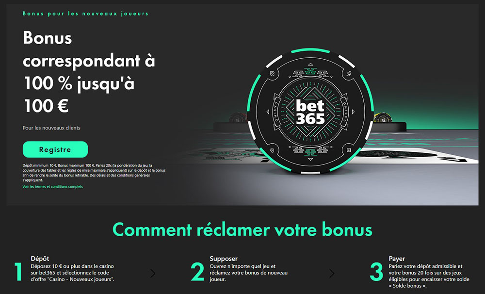 Bet365 Casino Bonus
