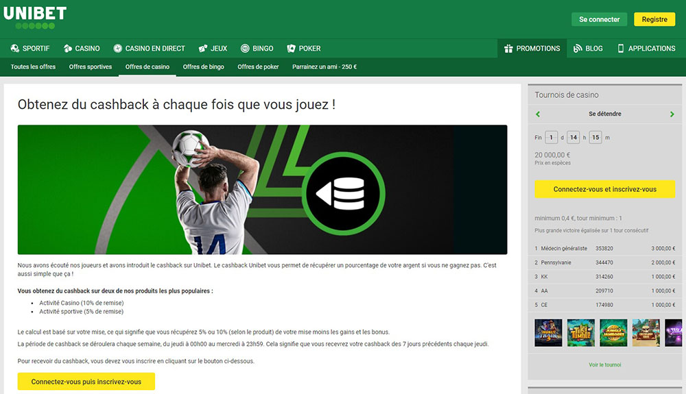 Unibet Sports Bonus